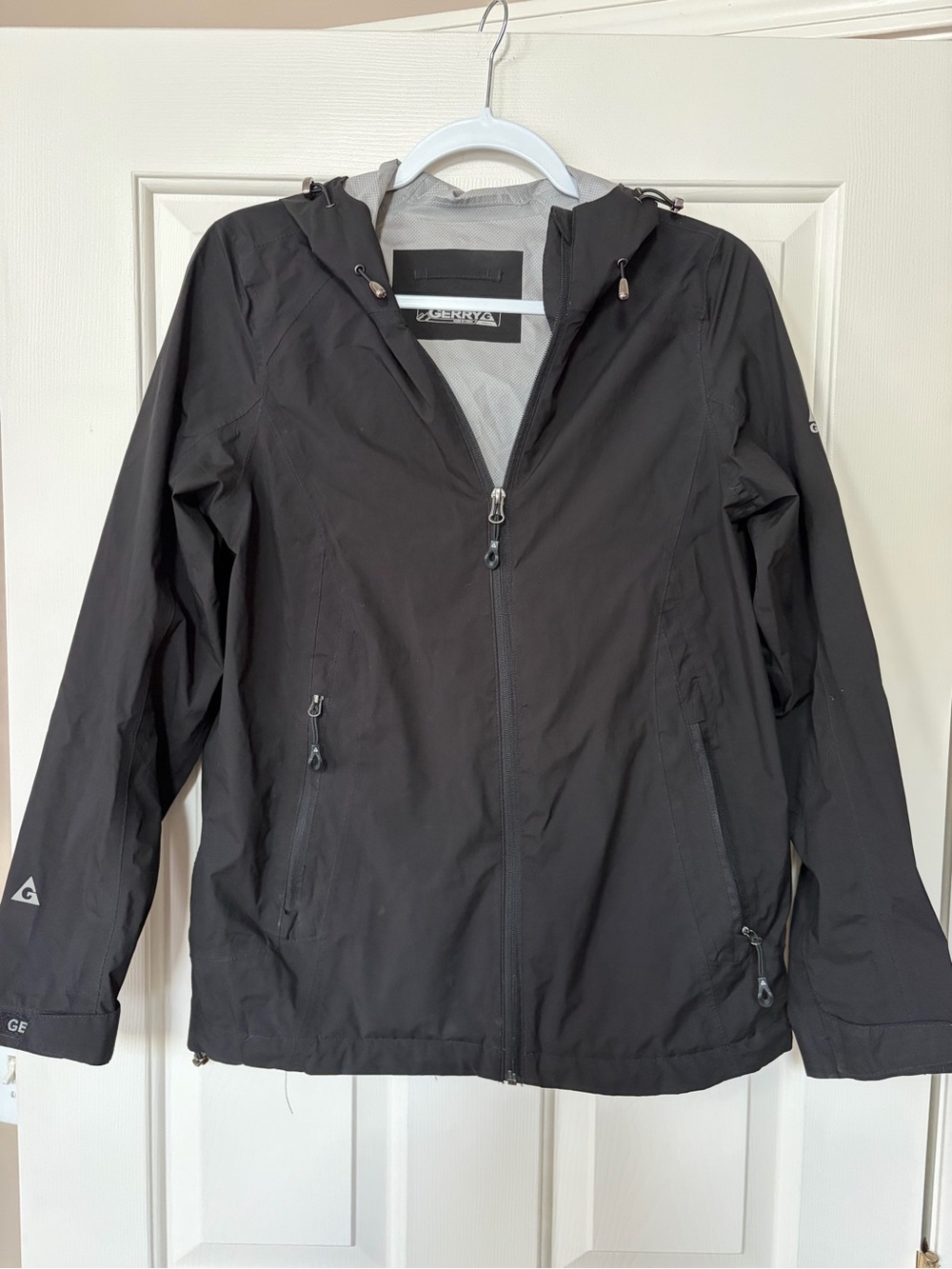 Gerry Weber Black Lightweight Hooded Rain Jacket